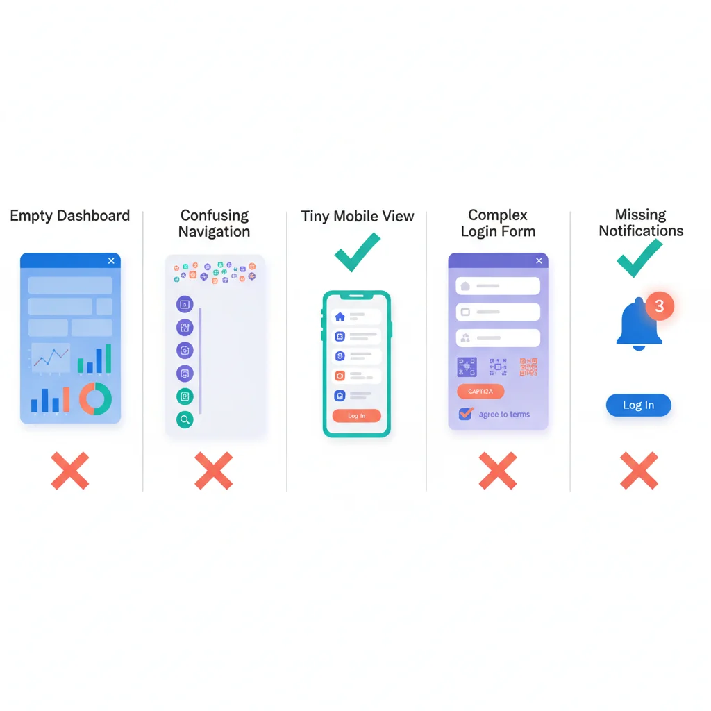 10 Customer Portal Mistakes (And How to Avoid Them) — portal dashboard concept