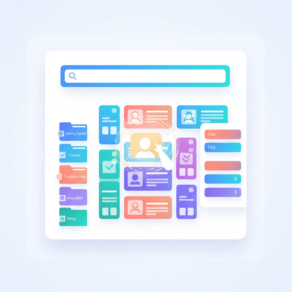 Knowledge Base — portal dashboard concept