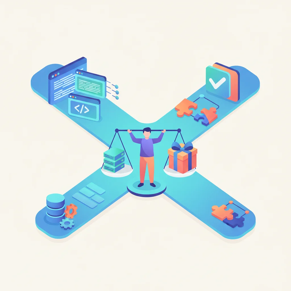 Build vs. Buy: Custom Portal vs. Off-the-Shelf — portal dashboard concept