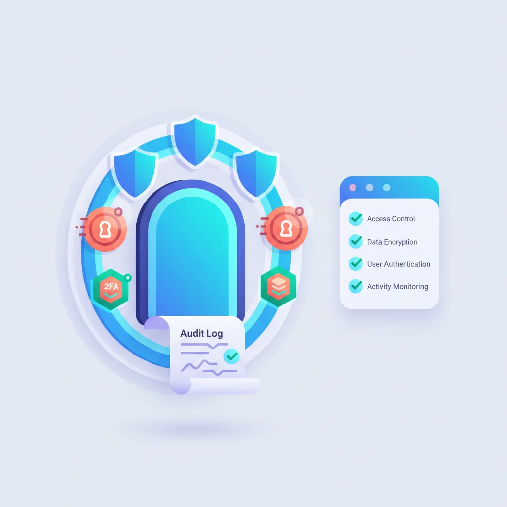 Customer Portal Security Best Practices — portal dashboard concept